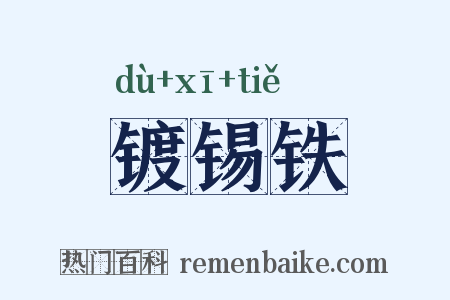 镀锡铁是什么意思的图片